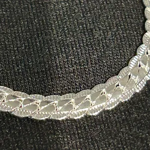 Elegant Silver Chain Necklace S925 thumbnail 4