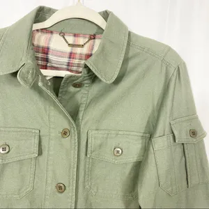Capulet x Anthropologie Embellished Military Jacket: Army Olive Green thumbnail 7