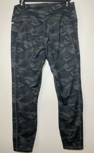 FABLETICS "Powerhold" Charcoal Black Camo Athletic Leggings SZ large $ 84.95 thumbnail 1