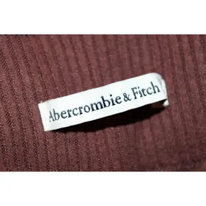 Womens Abercrombie & Fitch Brown Ribbed Knit Wide Leg Pants with Pockets Size XS thumbnail 3
