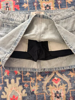 Hollister jean skirt thumbnail 3