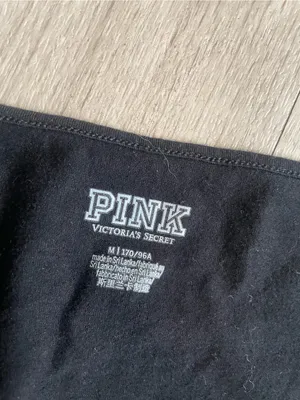 PINK Victoria's Secret Black Long-Sleeve V-Neck Bodysuit thumbnail 2