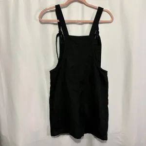 Lucy & Yak Womens Overalls Black Organic Cotton Dungaree Shortalls US 2R UK 6R thumbnail 6