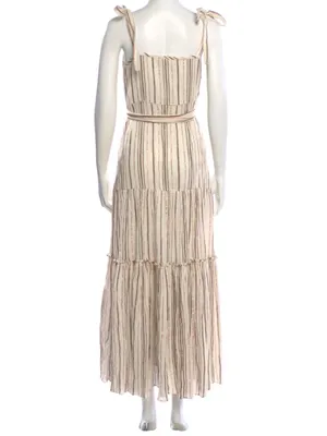 Veronica Beard Michi Dress in Natural Multi thumbnail 2