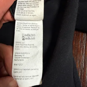 Spanx AirEssentials Jogger Pants Very Black Modal Blend 50715R Womens L Soft thumbnail 8