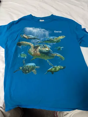 Florida vintage turtle shirt  thumbnail 1