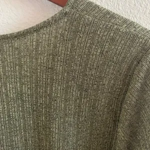 MICHAEL Michael Kors Tie Front Top Green Tone Button Front Contemporary Large thumbnail 7