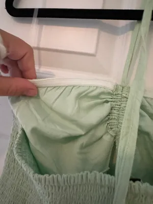 American Eagle Cinch Mini Halter Dress thumbnail 5