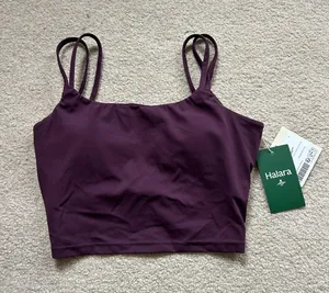 Halara cross back sports bra thumbnail 1