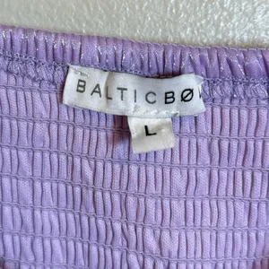 Baltic Born Medea Babydoll Chiffon Mini Dress In Lilac‎ Purple thumbnail 4