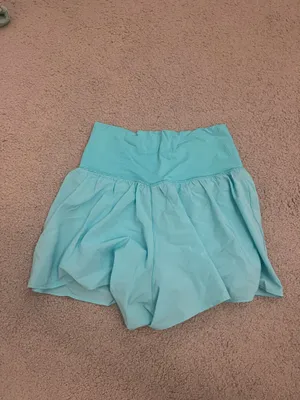 Aerie OFFLINE Shorts Crossover by Flowy Real Me light blue thumbnail 2