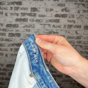 American Eagle | women mom jean short distressed denim thumbnail 4