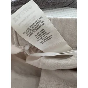 Babaton Aritzia Linen Blend Pull-On Jogger Pants Cream Size M thumbnail 5
