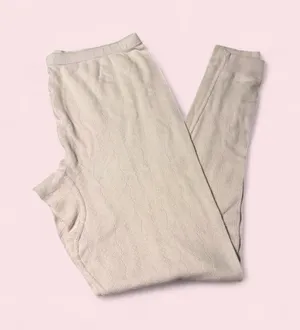 Cuddl Duds Soft PINK Knit Lounge Pants thumbnail 1