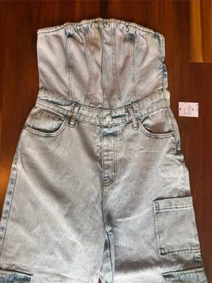 Wild Fable NWT denim jumpsuit thumbnail 2