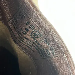 Ariat Women's Size‎ 6.5 Clogs Distressed Brown Leather Wedge Heel Western thumbnail 9