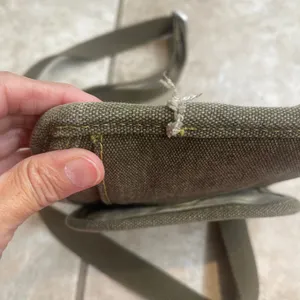 Keen Olive Green Canvas Crossbody Bag Oliver Bonas Colorblock Card Holder purse thumbnail 7