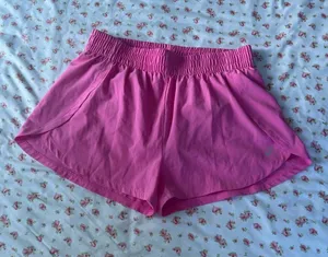 ASICS Hot Pink Women's Athletic Shorts thumbnail 1
