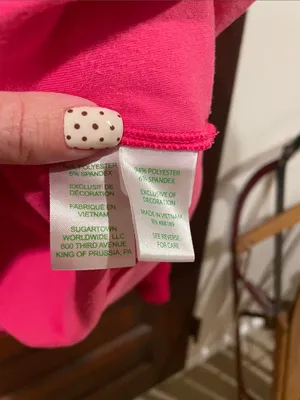 Lilly Pulitzer Hot Pink Zip Hoodie Jacket thumbnail 2