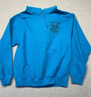 Blue Hoodie Size M Size M thumbnail 1