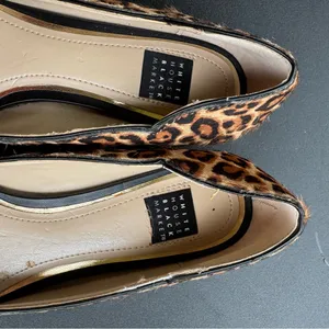 White House | Black Market Leopard Print Women's Flats Size 6M thumbnail 7