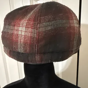 Women's Vintage Scale Newsboy Page Wool Blend Cap One Size‎ thumbnail 2