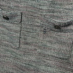 LOFT Blue Multi Tweed Sheath Dress Short Sleeve Pockets Size 0 thumbnail 5