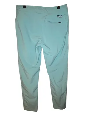Stio Aqua Lightweight Outdoor Drawstring Hiking Pants With Logo Blue Size 6 thumbnail 5