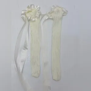 NWOT Stems Lolita Knee Socks in White thumbnail 4