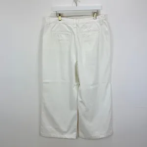 Madewell The Harlow Wide Leg Jean Airy Denim Baggy White High Waist US 31 NWT thumbnail 8