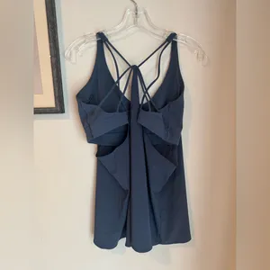 Athleta Womens Blue Solace Support Top Tank thumbnail 5