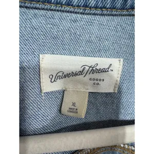Universal Threads XL Blue Denim Jacket Womens Classic Casual‎ Jean Trucker thumbnail 3