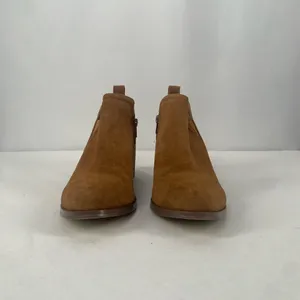 Steve Madden‎ Ruebey Suede Perforated Bootie in Chestnut Brown Size 9 thumbnail 5