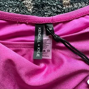 Kendall & Kylie Hot Pink Bikini Bottoms Medium thumbnail 5