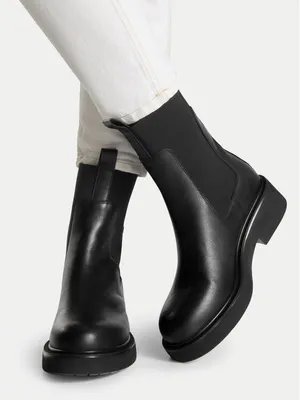 Black Boots Size 10 thumbnail 1