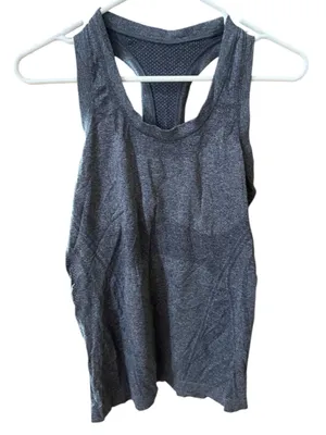 lululemon Swiftly Tech Racerback Tank Top Heathered Soot Light thumbnail 2