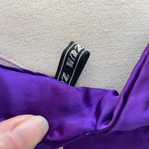 Vintage 80s Zum Zum Purple Little Bo Peep Prom Dress M 8 10 thumbnail 8