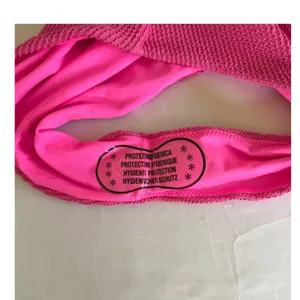 More‎ To Come One Shoulder Swimsuit L Hot Pink Ribbed Barbiecore Y2K Resort NEW thumbnail 4
