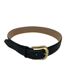 B-Low the Belt Kennedy Leather Belt‎ Black Gold Size XS thumbnail 3
