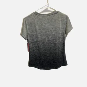 BCG Womens Training Tee Short Sleeve Ombre Grey Black Space Dye‎ XS NWT thumbnail 5