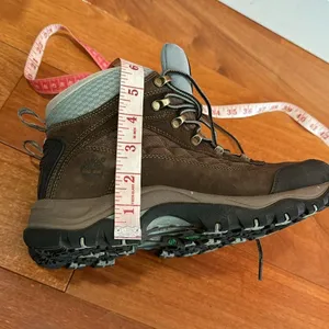 Timberland Women's Gannon mid Gore Tex Brown Leather Hiking Trail Work Boots‎ 9 thumbnail 12