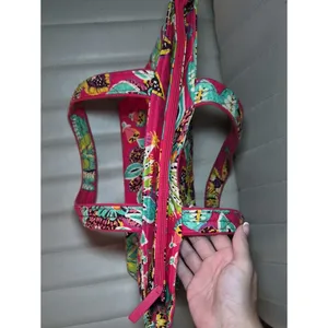 Vera Bradley Floral Quilted Tote Bag - Vibrant Pattern thumbnail 8