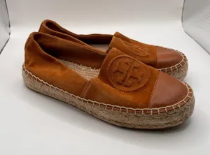 TORY BURCH Benton Platform Espadrille size 6M slip on platform thumbnail 1