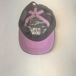 Life Is Good Hat One Size Gray Women's Baseball Cap Embroidered Lightweight thumbnail 7