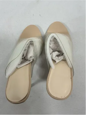 Womans New In Box X2B May Slip On Stiletto Mules Size 8.5 Nude thumbnail 5