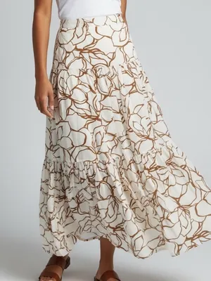 Showpo floral maxi skirt 2 thumbnail 1