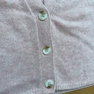 Reformation Varenne Cashmere Cardigan in Blush Size XS thumbnail 7