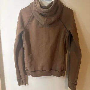 2000s Y2K Hollister Brown Embroidered Logo Hoodie thumbnail 5