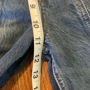 Zara seam front high rise tapered straight leg jeans 2 thumbnail 4