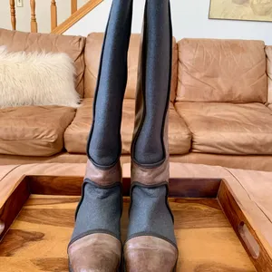 Dusica Sacks Equestrian Tall Italian Leather Riding Boots thumbnail 4